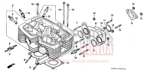 CULASSE CA125T de 1996